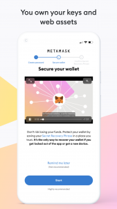 اسکرین شات برنامه MetaMask - Blockchain Wallet 3