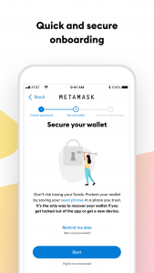 اسکرین شات برنامه MetaMask - Blockchain Wallet 3
