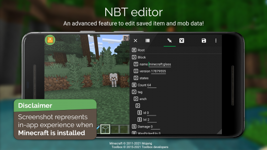 اسکرین شات برنامه Toolbox for Minecraft: PE 7