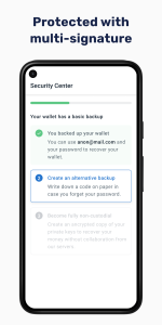 اسکرین شات 6 برنامه Muun: Bitcoin Lightning Wallet