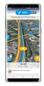 اسکرین شات برنامه NavMeTo GPS Truck Navigation 3
