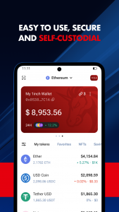 اسکرین شات برنامه 1inch: Crypto DeFi Wallet 2