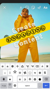 اسکرین شات 7 برنامه Fonts for Instagram, Keyboards