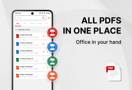 اسکرین شات 1 برنامه PDF Reader - Smart PDF Viewer