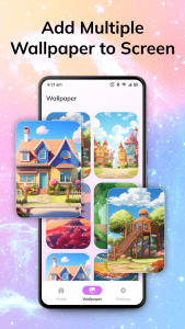 اسکرین شات 3 برنامه Pets On Phone Screen