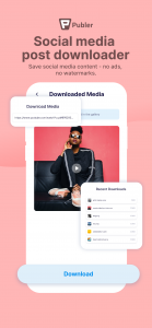 اسکرین شات 3 برنامه Publer: Social Media Tools
