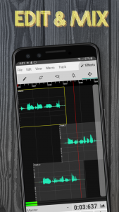 اسکرین شات برنامه WaveEditor Record & Edit Audio 1