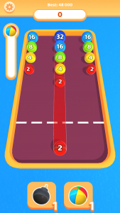 اسکرین شات 1 بازی Bubble 2048 3D