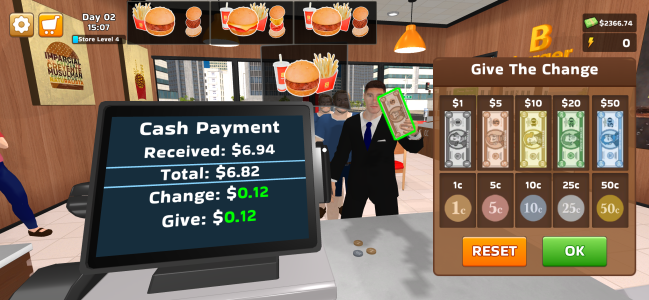 اسکرین شات 5 بازی Burger Simulator!