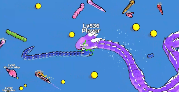 اسکرین شات 2 بازی Snake Clash!