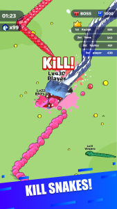 اسکرین شات 6 بازی Snake Clash!