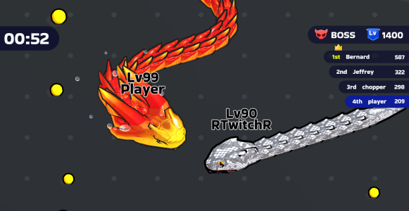 اسکرین شات 3 بازی Snake Clash!