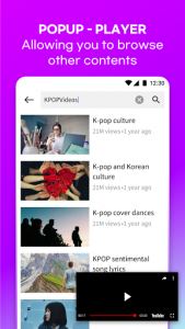 اسکرین شات برنامه K-POP Stream : All about of KPop 3