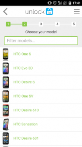 اسکرین شات برنامه SIM Unlock for HTC phones 2