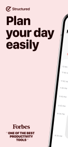 اسکرین شات 1 برنامه Structured - Daily Planner