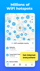اسکرین شات برنامه WiFi Map®: Find Internet 3