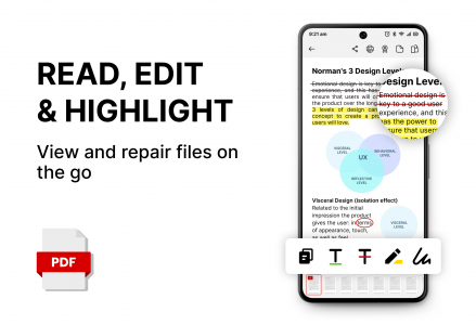 اسکرین شات برنامه PDF Reader: PDF Viewer, Editor 2