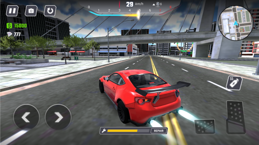 اسکرین شات 7 بازی Real Car Driving Simulator