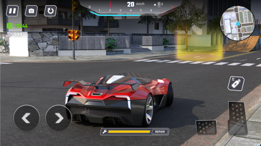 اسکرین شات 3 بازی Real Car Driving Simulator