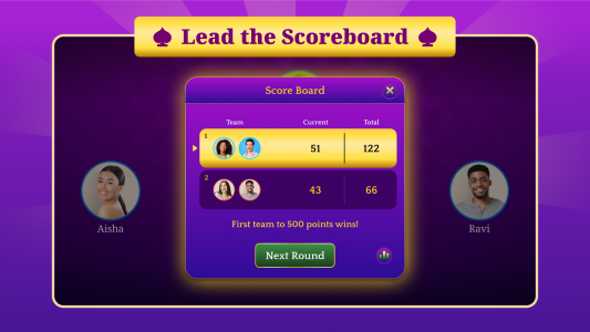 اسکرین شات 5 بازی Spades