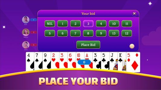 اسکرین شات 6 بازی Spades