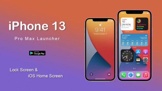 اسکرین شات برنامه iphone 13 Pro Max Launcher 1