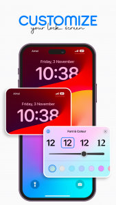 اسکرین شات برنامه Phone 15 Launcher - IOS 17 1