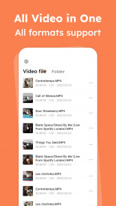 اسکرین شات برنامه lPlayer - Offline Video Player 4