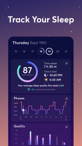 اسکرین شات 8 برنامه BetterSleep: Sleep tracker