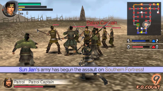 اسکرین شات بازی جنگجویان سرنوشت 7