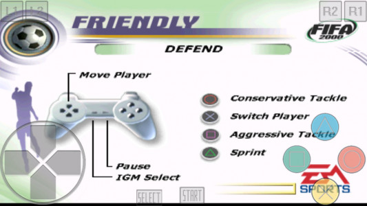 اسکرین شات بازی فیفا 2000 1