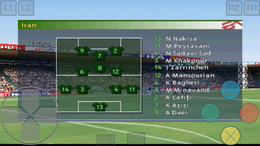 اسکرین شات بازی فیفا 2000 3