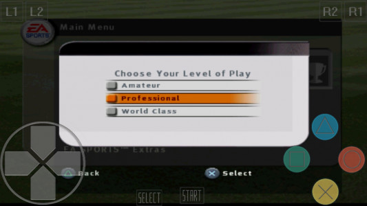 اسکرین شات بازی فیفا 2003 2