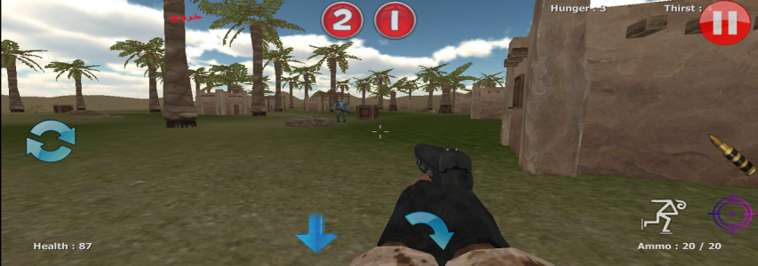 اسکرین شات بازی جنگ سخت 1