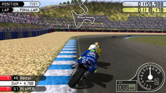 اسکرین شات بازی مسابقات موتور GP 10