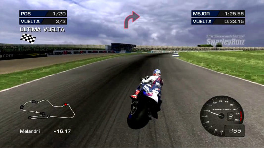 اسکرین شات بازی مسابقات موتور GP 6