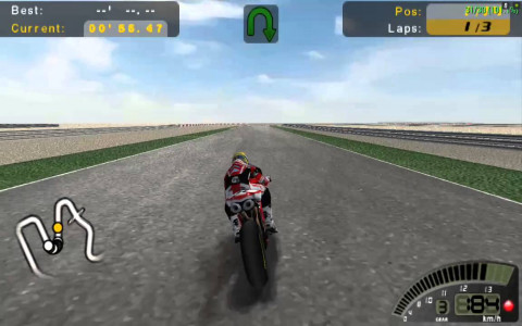 اسکرین شات بازی مسابقات موتور GP 7