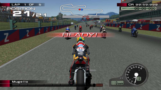 اسکرین شات بازی مسابقات موتور GP 4