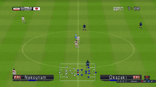 اسکرین شات بازی فوتبال PES 2013 (لیگ جهانی) 13