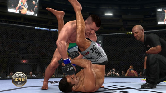 اسکرین شات بازی مسابقات قهرمانی UFC 2010 2