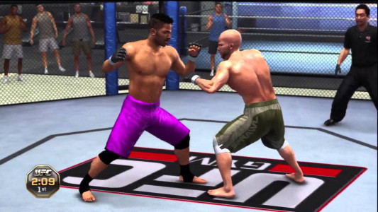 اسکرین شات بازی مسابقات قهرمانی UFC 2010 3