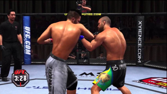 اسکرین شات بازی مسابقات قهرمانی UFC 2010 8