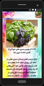 اسکرین شات برنامه سبزیجات گلدانی 7