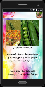 اسکرین شات برنامه آموزش کاشت سبزیجات 3