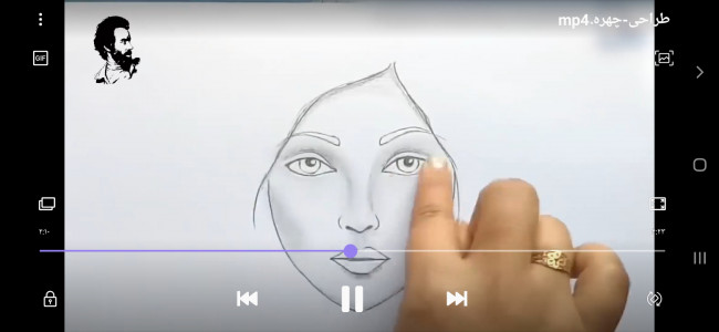 اسکرین شات برنامه طراحی و نقاشی چهره با مداد 4