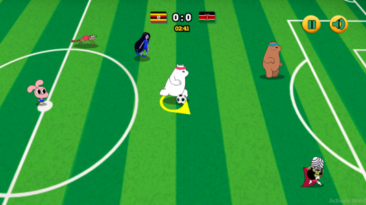 اسکرین شات بازی بازی جدید فوتبال کارتونی 3