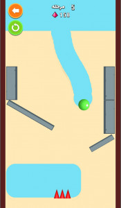 اسکرین شات بازی بازی توپ و شن 2