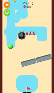 اسکرین شات بازی بازی توپ و شن 3
