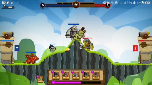 اسکرین شات بازی نبرد غول ها 3