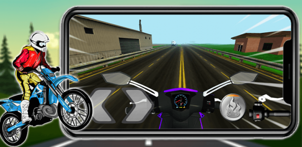 اسکرین شات بازی موتور سواری در بزرگ راه 4